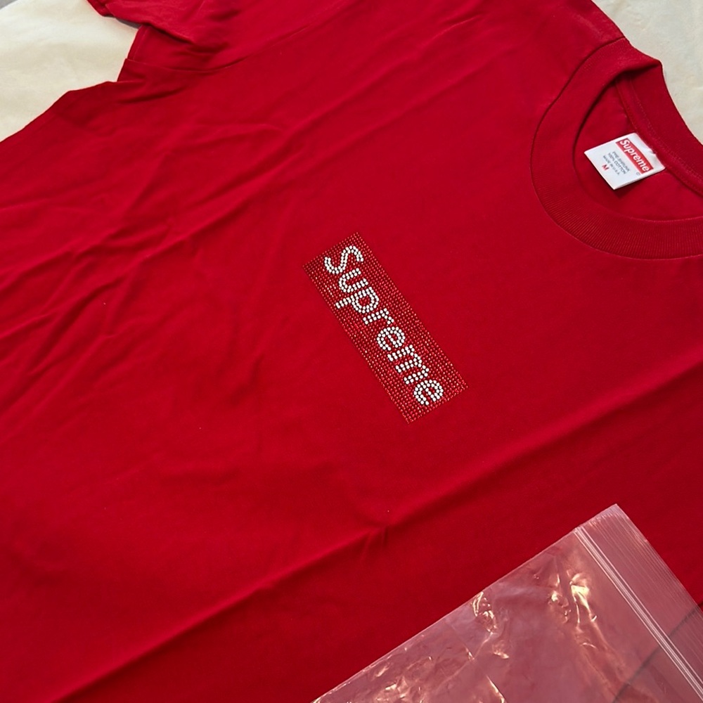 Supreme Red T-Shirt with Logo